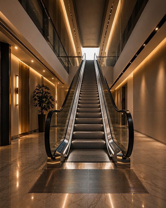 Escadas rolantes da linha Urban